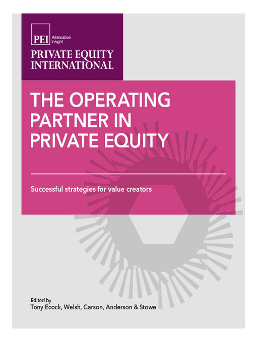 Title details for Operating Partner in Private Equity by Tony Ecock - Available